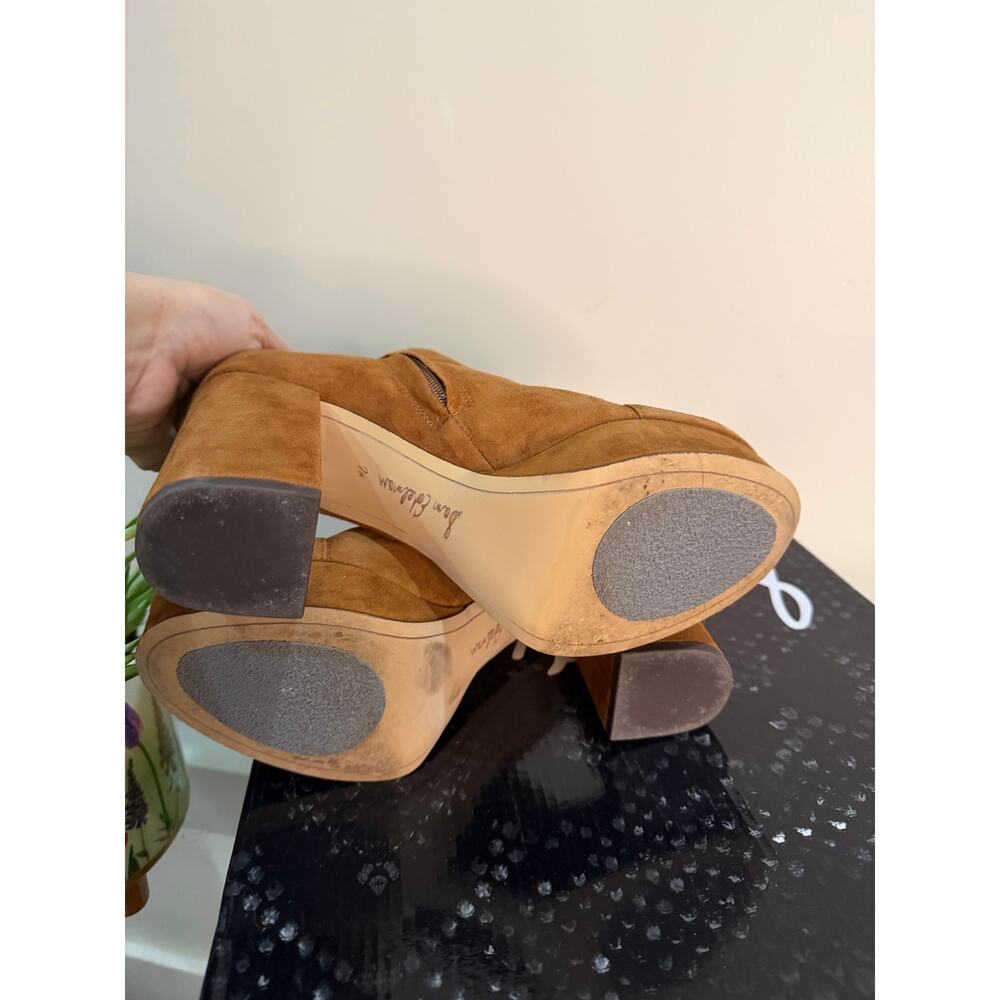 ✨ Sam Edelman Azra Brown Suede Ankle Boots – Size 7.5 ✨ - Picture 7 of 9